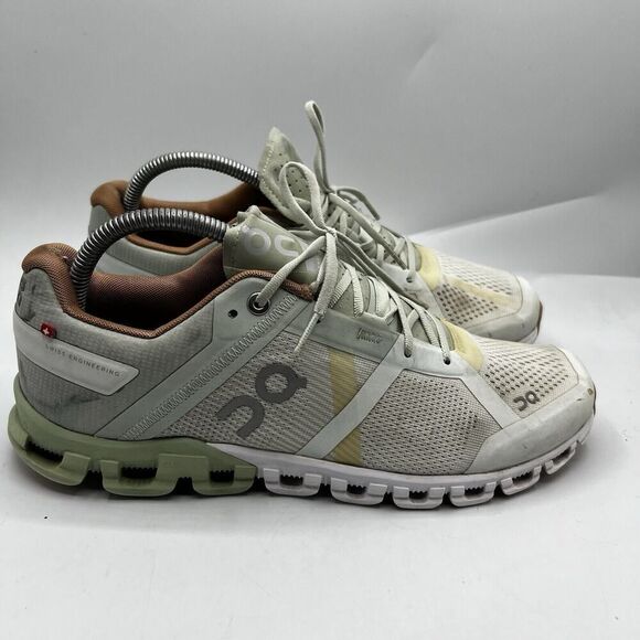 On Cloud Cloudflow Womens Size 10 Aloe White Running Mesh Sneakers Shoes - Picture 1 of 12